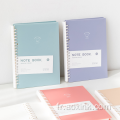 Hot Selling Line A5 / B5 Spiral Notebook Journal Notebook Bobine-bobine